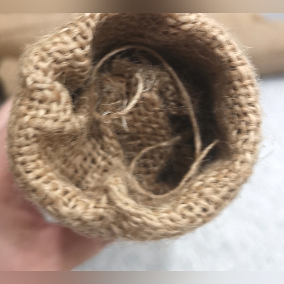 ❤️ 3 Jewelry Displays Burlap Jute - Picture 6 of 7